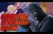 Rozmowa z oszustem w sprawie wymiany zapomnianego Bitcoina.