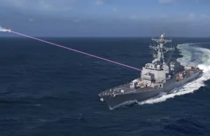 Marynarka wojenna USA zestrzeliła drona całkowicie elektrycznym laserem