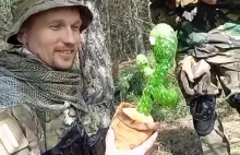Rapujacy kaktus bawi Ukrainskich zolnierzy.