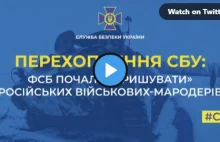 Rosyjska Federalna Służba Bezpieczeństwa "kradnie" swoim żołnierzom łupy.