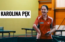 Zdolna tenisistka stołowa w kolejnym reportażu„Niepełnosprawni Pełni Możliwości"