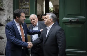 Drugie oficjalne spotkanie Orbana w nowej kadencji: b. MSW Włoch Matteo Salvini