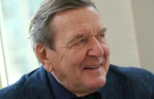 Gerhard Schröder broni Putina: "On chce zakończyć tę wojnę"