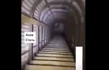 Tak wyglądają tunele pod Azowstalem