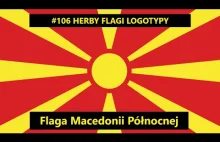 Flaga Macedonii Północnej | Herby Flagi Logotypy # 106