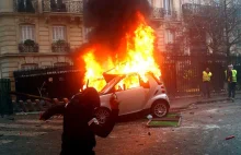 Zamieszki w Paryżu i innych miastach po ogłoszeniu wyników prezydenckich