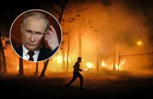 Potężne pożary w Rosji mogą uratować Ukrainę? Decyzja Putina