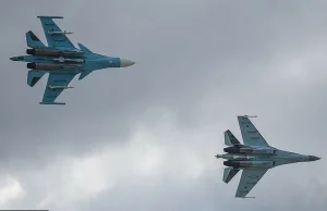 Piloci ewakuowali się w ostatniej chwili. Ukraińcy zestrzelili rosyjski samolot