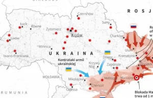 W poniedziałek w Donbasie odparto sześć rosyjskich ataków