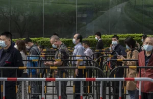 20 mln mieszkańców Pekinu skierowanych na testy COVID