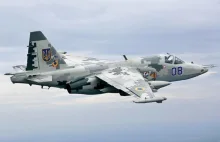 Ukraiński Su-25 w pościgu za rosyjskim szturmowcem [WIDEO]