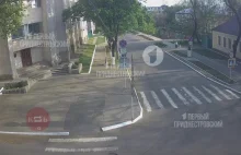 Nagranie z ataku granatnikami w Nadniestrzu.
