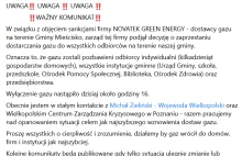 Polskie sankcje na Novatek. W gminie Mieścisko odcięli gaz. Wszystkim.