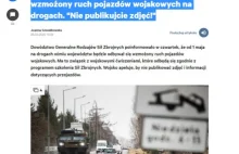 Wielki ruch wojska polskiego i apel wskazują na wojnę na terenie Polski. –...