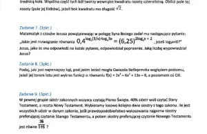 Konkurs matematyczno-religijny w Pabianicach - zadania konkursowe!