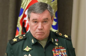 Media: Generał Walerij Gierasimow przyjechał do Iziumu