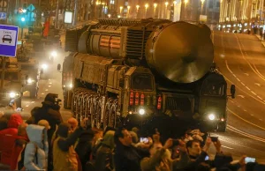 Wojsko na ulicach Moskwy. "Na froncie atomówki"