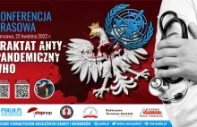 TRAKTAT ANTYPANDEMICZNY WHO - Konferencja prasowa PSNLiN - 22 kwietnia 2022