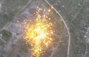 Ukraińska artyleria niszczy składy rakiet i amunicji