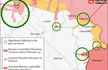 ISW: Rosja osiągnęła wiele taktycznych postępów 29 kwietnia