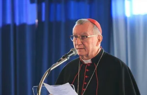 Kardynał Parolin: Nie można osiągnąć pokoju poprzez broń