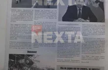 Nexta uzyskała dostęp do gazety Nadniestrza która ma wyjść 2 maja