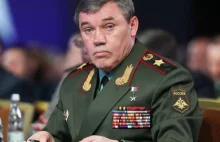Pod Izumiem został ranny generał Gierasimow, szef rosyjskiego Sztabu Generalnego
