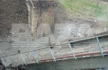 Ktoś wysadził most kolejowy w Rosji w obwodzie kurskim