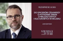 Jacek Bartosiak - SYMULOWANE przemówienie J. Kaczyńskiego do oficerów WP