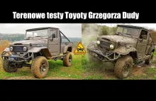 Toyota Grzegorza Dudy na testach u chłopaków z Terenwizji``