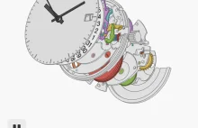 Jak działają mechaniczne zegarki - strona z animacjami