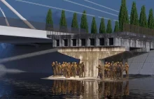 Projektant z Ukrainy stworzył wizję kompleksu memorialnego w Irpin