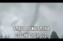 Zalążek tornada w Czechach - 5.05.2022