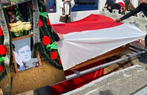 Dezerter Emil Czeczko pochowany na Białorusi. Spoczął obok polskich bohaterów