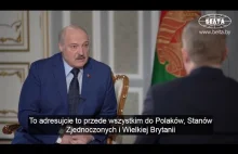 Łukaszenka: "Bucza to ustawka Anglików; za barbarzyństwo wińcie Polaków" [PL]