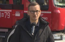 Mateusz Morawiecki o OSP: jesteście naszym narodowym skarbem