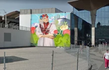 Czy mural wszędzie pasuje? Taki ma powstać w Katowicach na nowym dworcu PKP