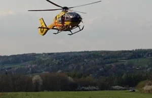 Wypadek z udziałem quada. Interweniowało Lotnicze Pogotowie Ratunkowe