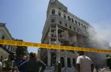 Wybuch w Hawanie. Runęła fasada luksusowego hotelu Saratoga