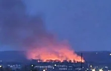Kolejny z serii pożarów w Rosji. Duży ogień w Kursku.