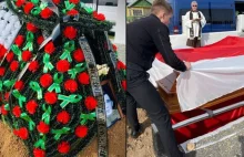 Czeczko pochowany na Białorusi. Wstrząsające obrazki z pogrzebu zdrajcy
