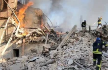Rosjanie zrzucili bombę lotniczą na szkołę, w której ukrywało się około 90 osób
