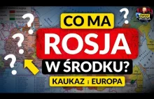 CO ma ROSJA w środku? KAUKAZ i EUROPA - republiki, obwody, kraje, okręgi, miasta