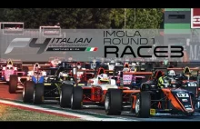 Kacper Sztuka wygrywa Italian F4 Championship Imola - Race 3!