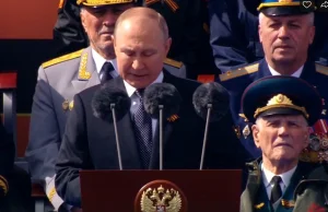 Parada Zwycięstwa w Moskwie. Putin przemówił w Moskwie.