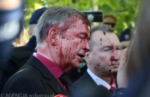 Ambasador Rosji w Polsce oblany farbą. Jest reakcja Moskwy
