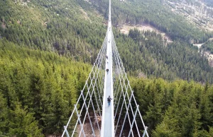 Sky Bridge 721 - najdłuższy wiszący most na świecie w Dolni Moravie już gotowy!