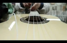 Proces tworzenia gitary klasycznej przez Mistrza z Korei Południowej