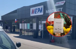 Rosjanie otworzyli supermarket. Sprzedają skradzione produkty