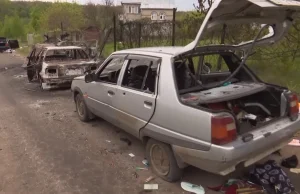 Konwój cywilów ostrzelany w obwodzie charkowskim. Zginęły kobiety i dzieci